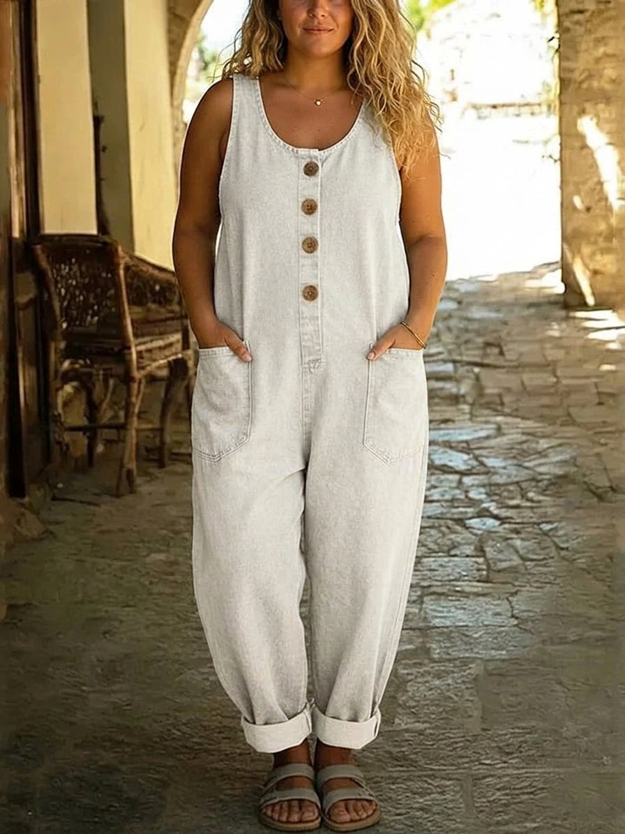 Ruth | Salopette en Jean Vintage
