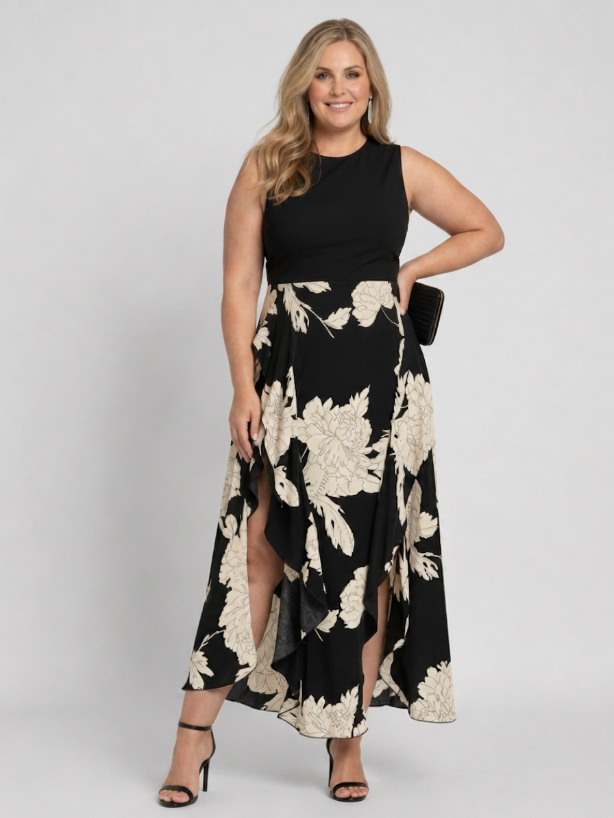 Klasen | Robe Midi Fleurie
