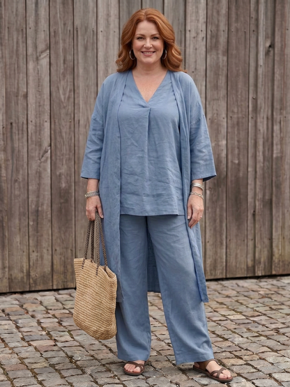 Onyx | Ensemble Tunique Ample et Pantalon Large