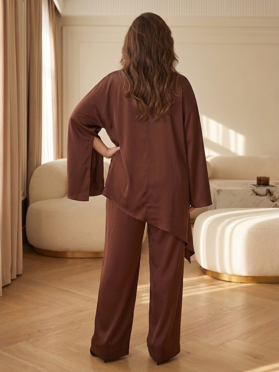 Selah | Ensemble Tunique Fluide et Pantalon Large