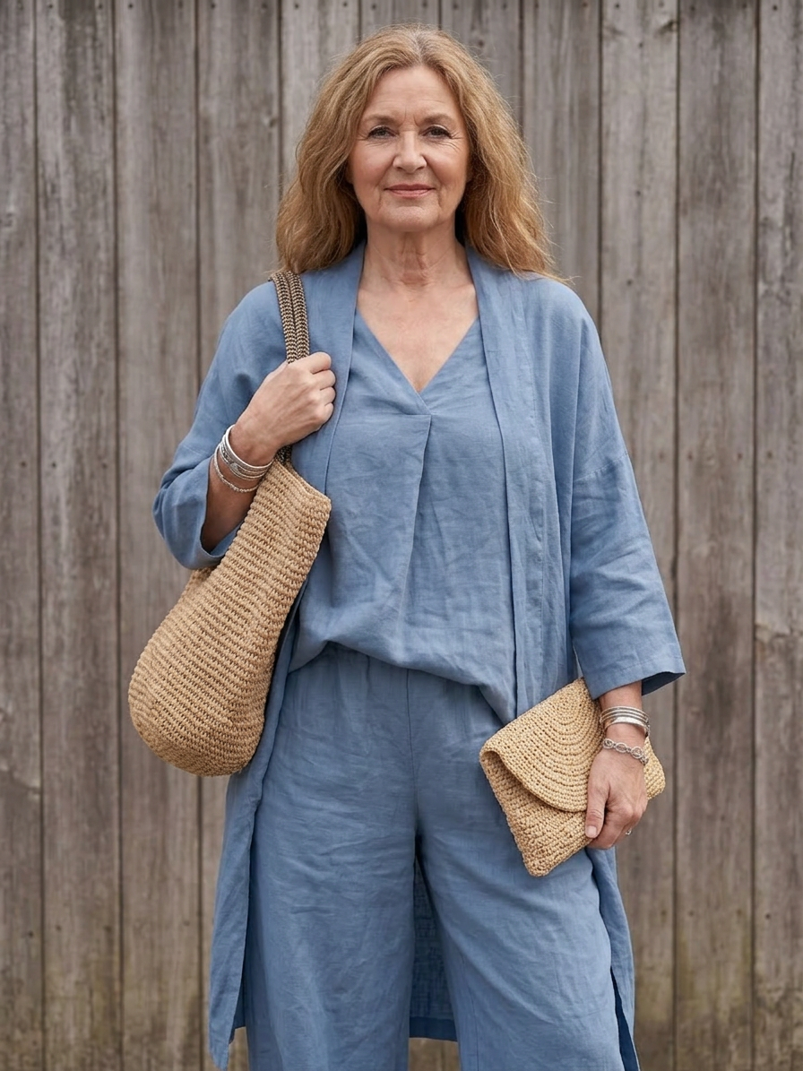 Onyx | Ensemble Tunique Ample et Pantalon Large
