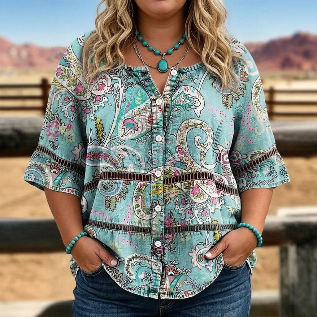Denise | Chemise Vintage Casual