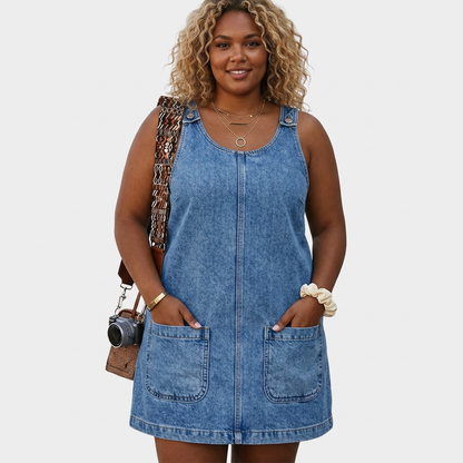 Saylor | Robe Effet Jean Décontractée