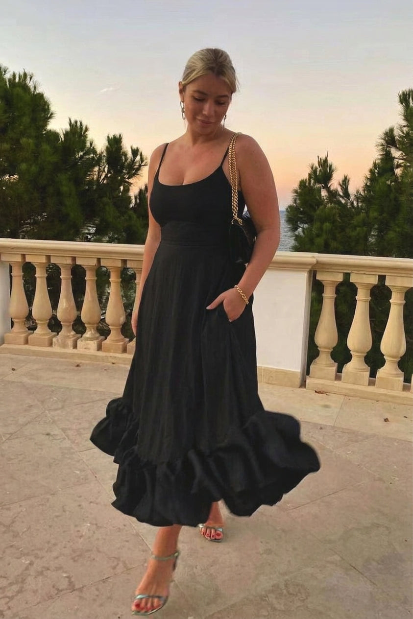 Blaire | Robe Élégante en Tissu Fluide