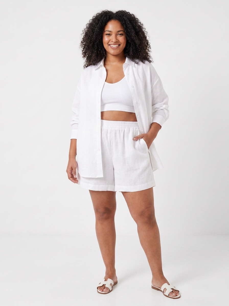 Philomena | Ensemble Caraco Court et Pantalon Large