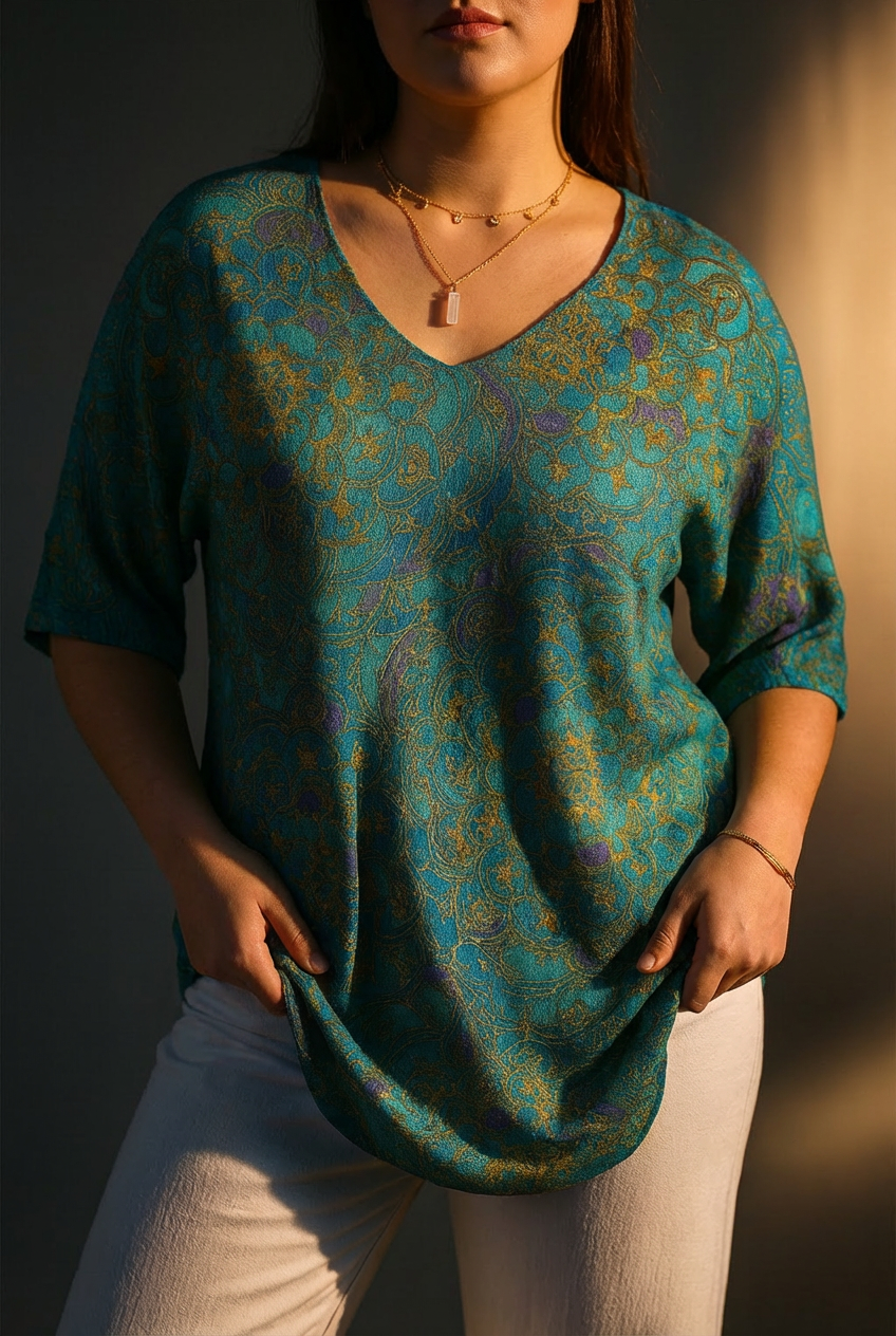 Fabiola | Top de Maille Arte Retro