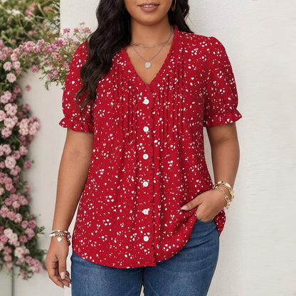 Madison | Blouse Vintage Décontractée