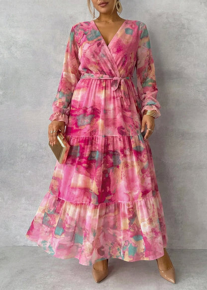 Meli | Robe Portefeuille à Imprimé Fleuri