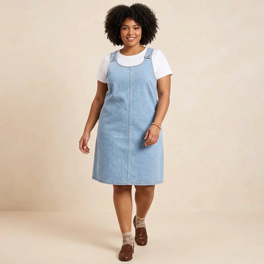 Saylor | Robe Effet Jean Décontractée