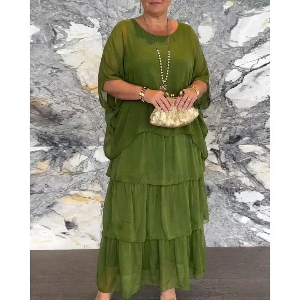 Susan | Robe Longue Fluide et Élégante