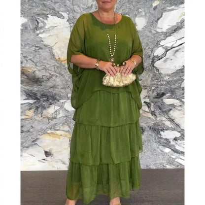 Susan | Robe Longue Fluide et Élégante