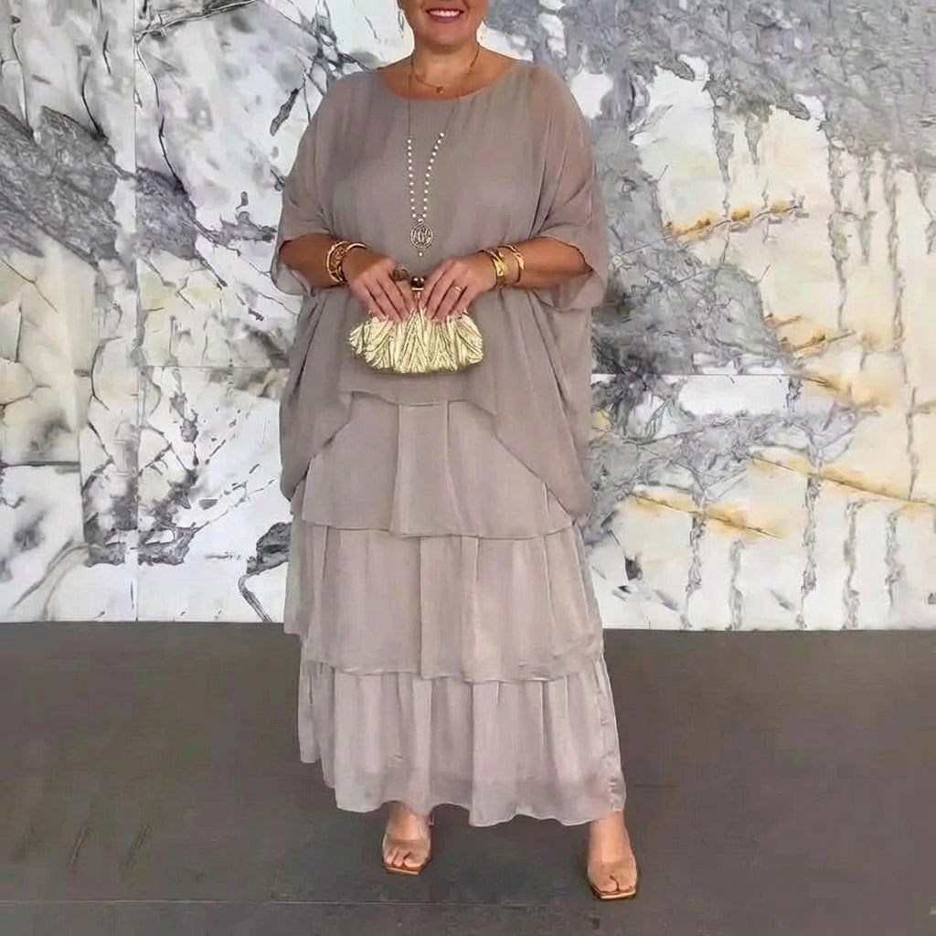 Susan | Robe Longue Fluide et Élégante