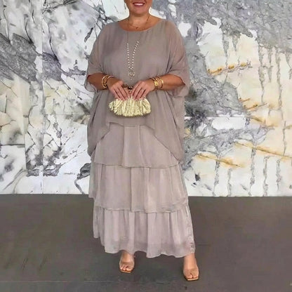 Susan | Robe Longue Fluide et Élégante