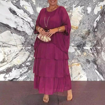 Susan | Robe Longue Fluide et Élégante