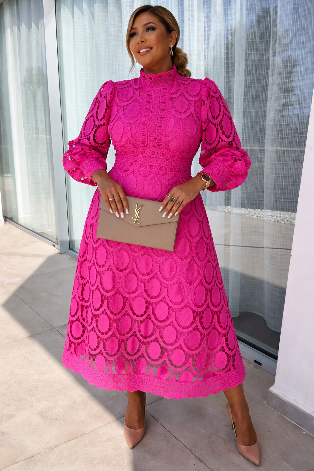 Liza | Robe en Dentelle Romantique