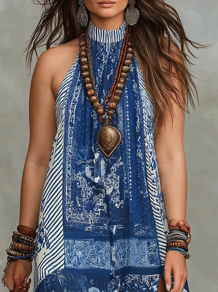 Isla | Robe Maxi Patchwork