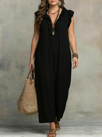Sienna | Robe Maxi Bohème à Volants
