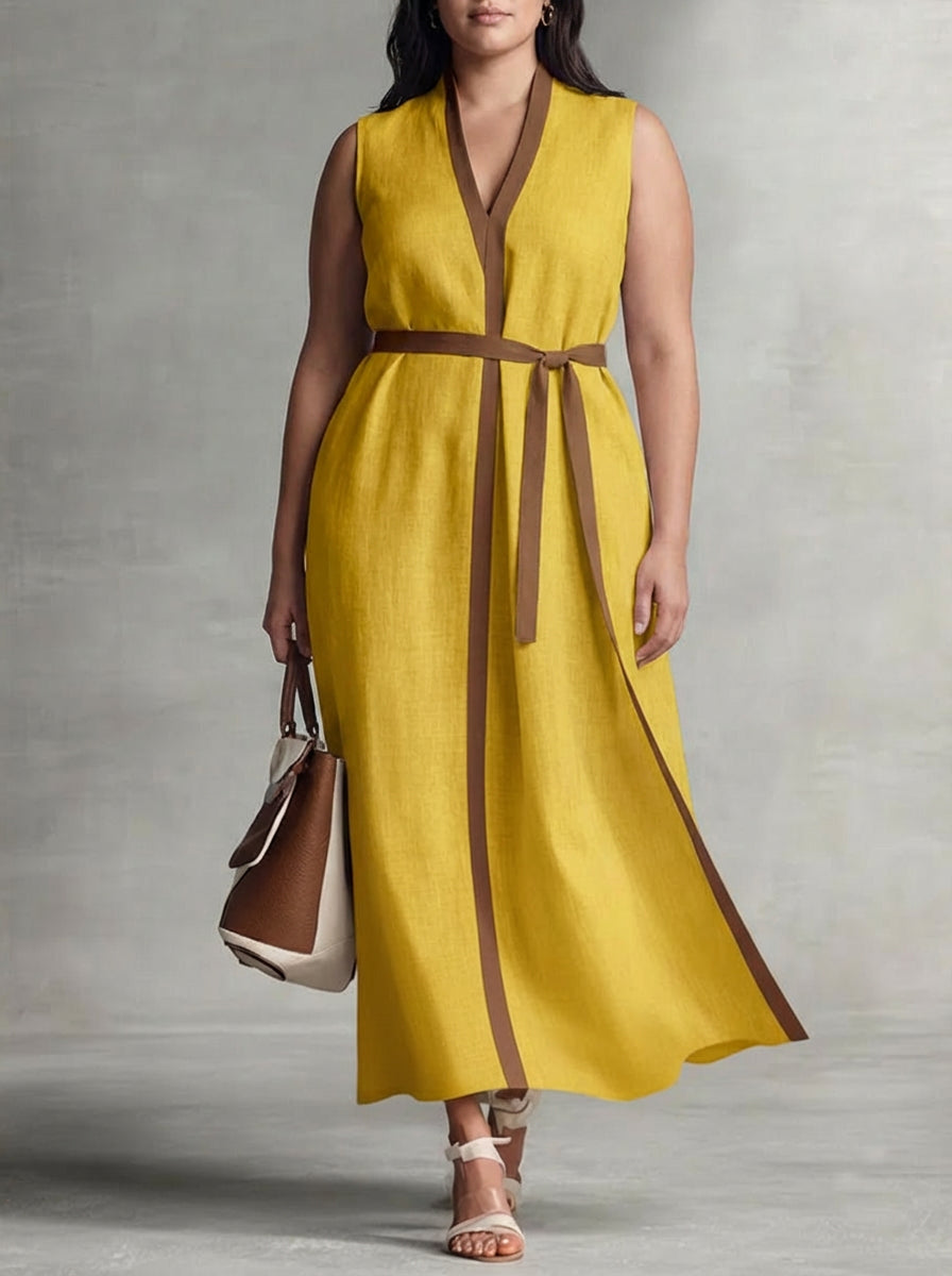Aria | Robe Maxi Sans Manches
