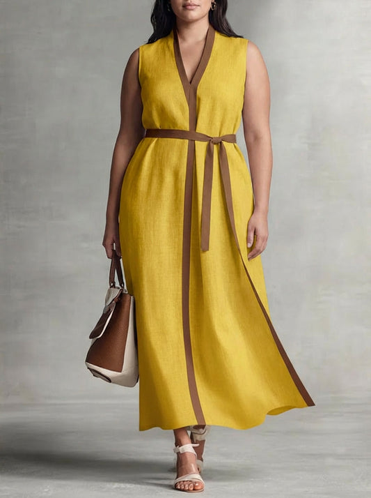Aria | Robe Maxi Sans Manches