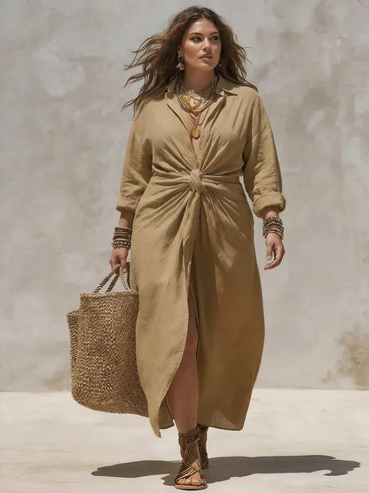 Aria | Robe Maxi Nouée