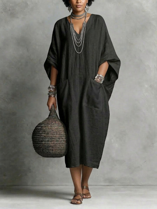 Kaia | Robe Maxi Caftan Décontractée