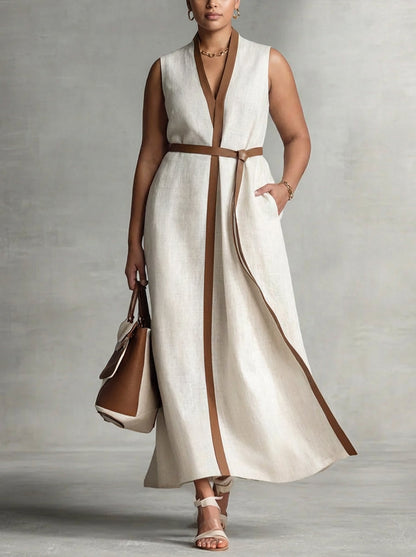 Aria | Robe Maxi Sans Manches