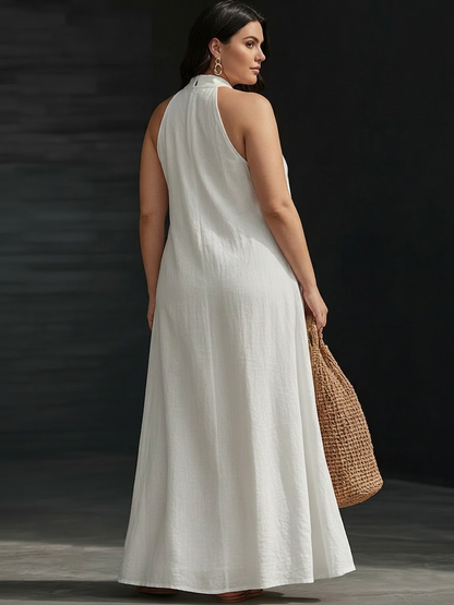 Aveline | Robe Maxi Col Halter