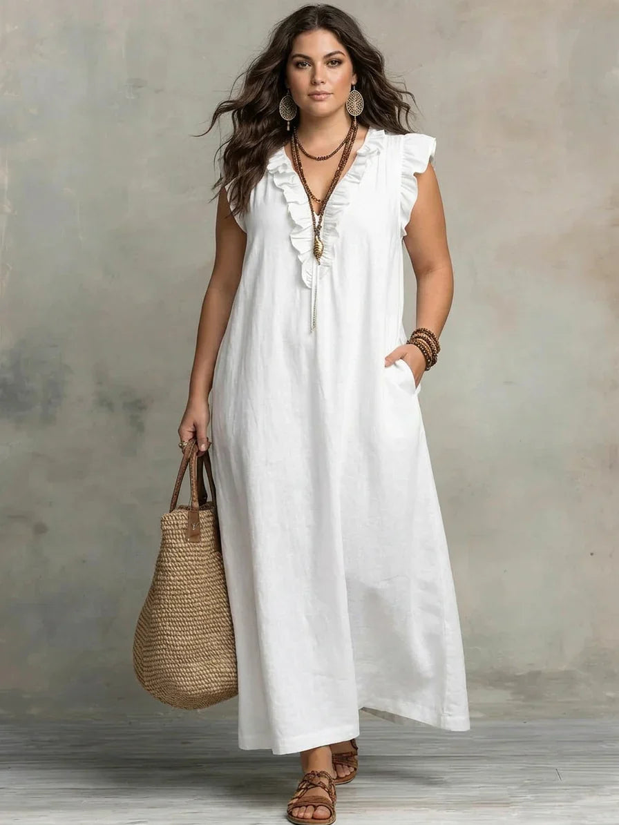 Sienna | Robe Maxi Bohème à Volants