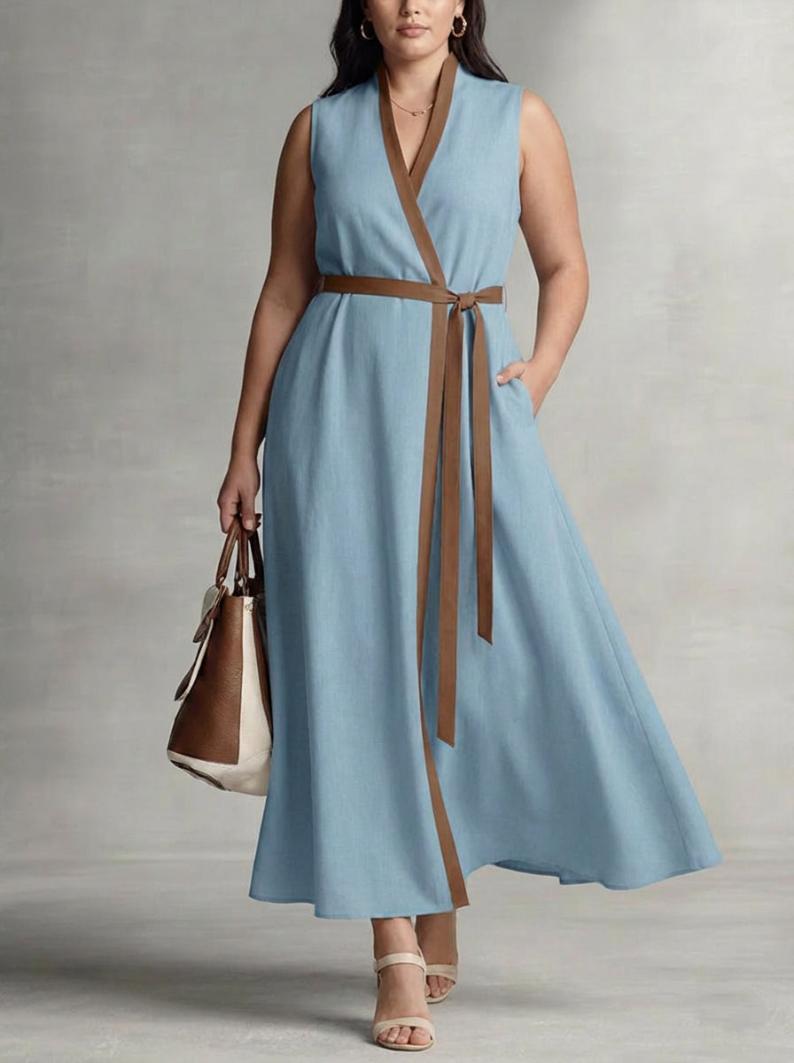 Aria | Robe Maxi Sans Manches