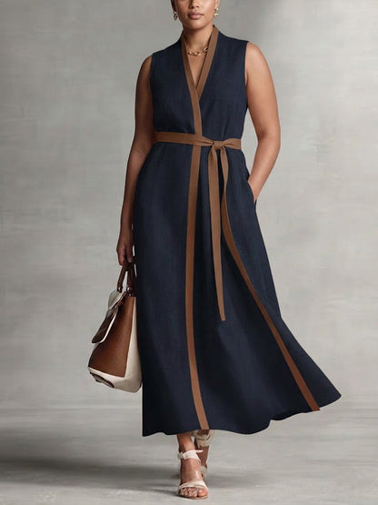 Aria | Robe Maxi Sans Manches