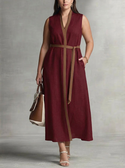 Aria | Robe Maxi Sans Manches