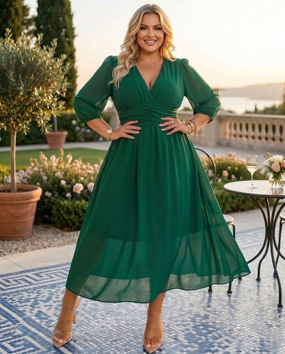 Nia | Robe Portefeuille Élégante