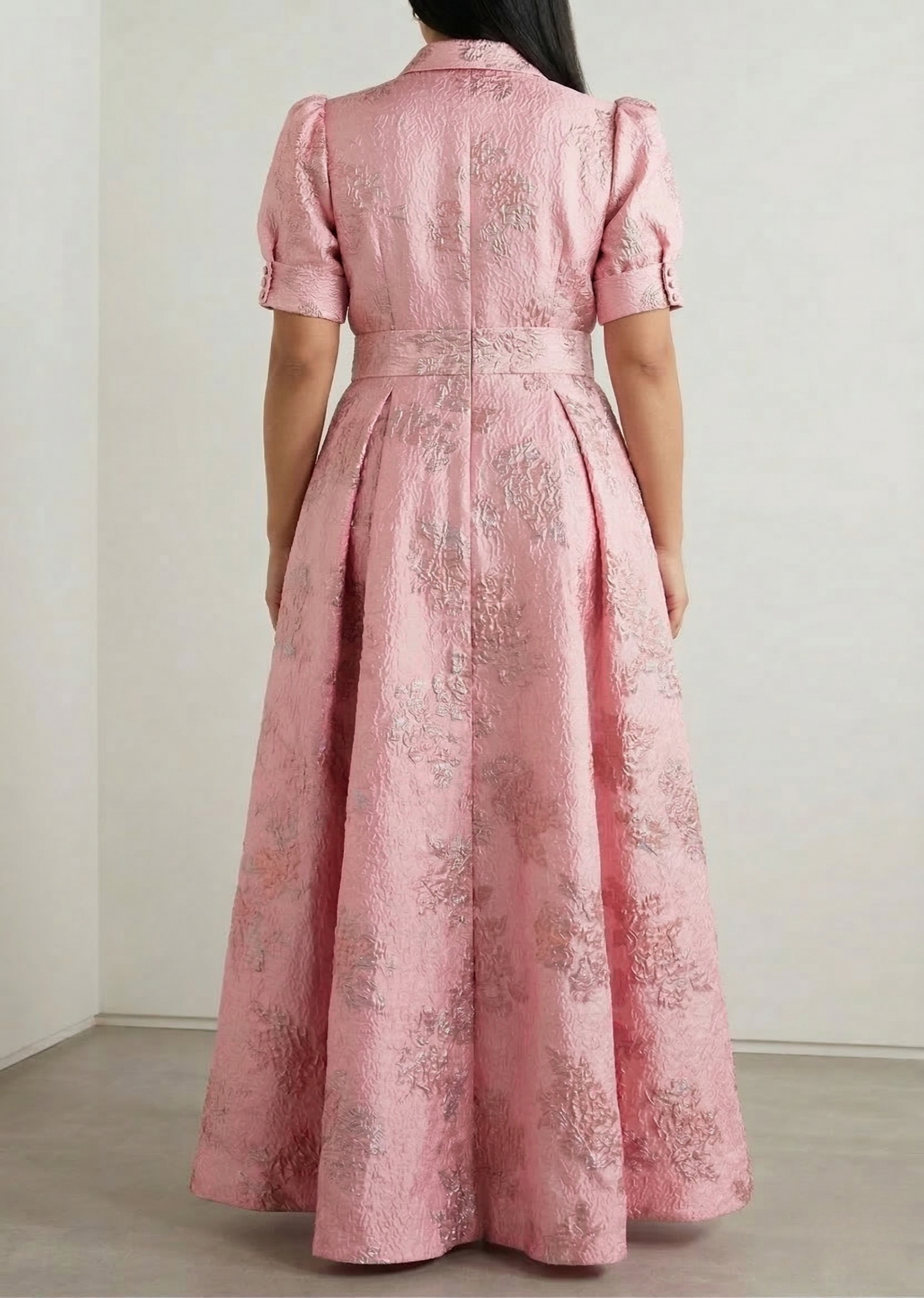 Anabella | Robe à Manches Courtes Bouffantes