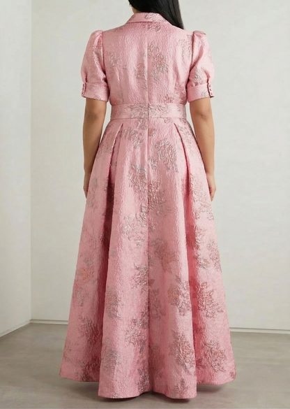 Anabella | Robe à Manches Courtes Bouffantes