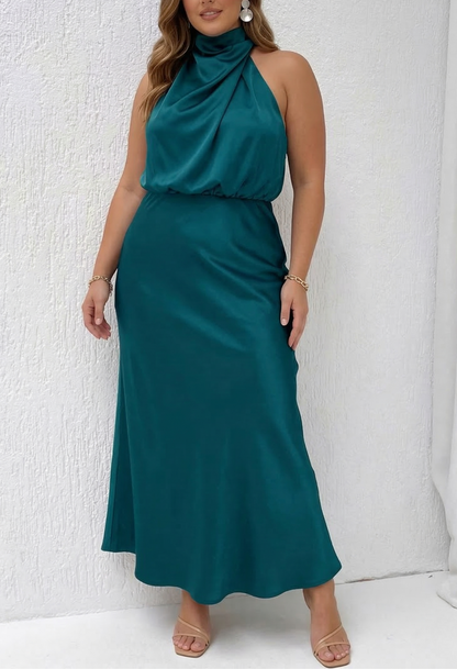 Quentin | Robe Drapée Style Sahara
