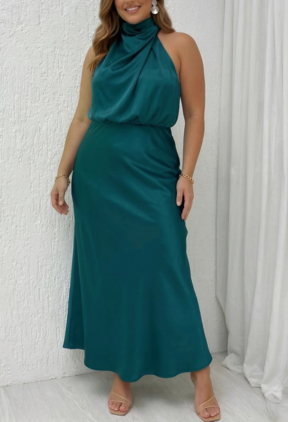 Quentin | Robe Drapée Style Sahara
