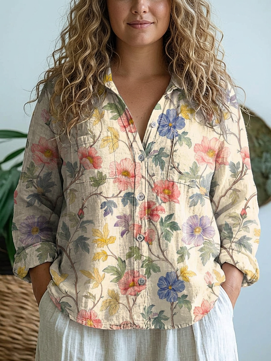 Debra | Blouse Fleurie