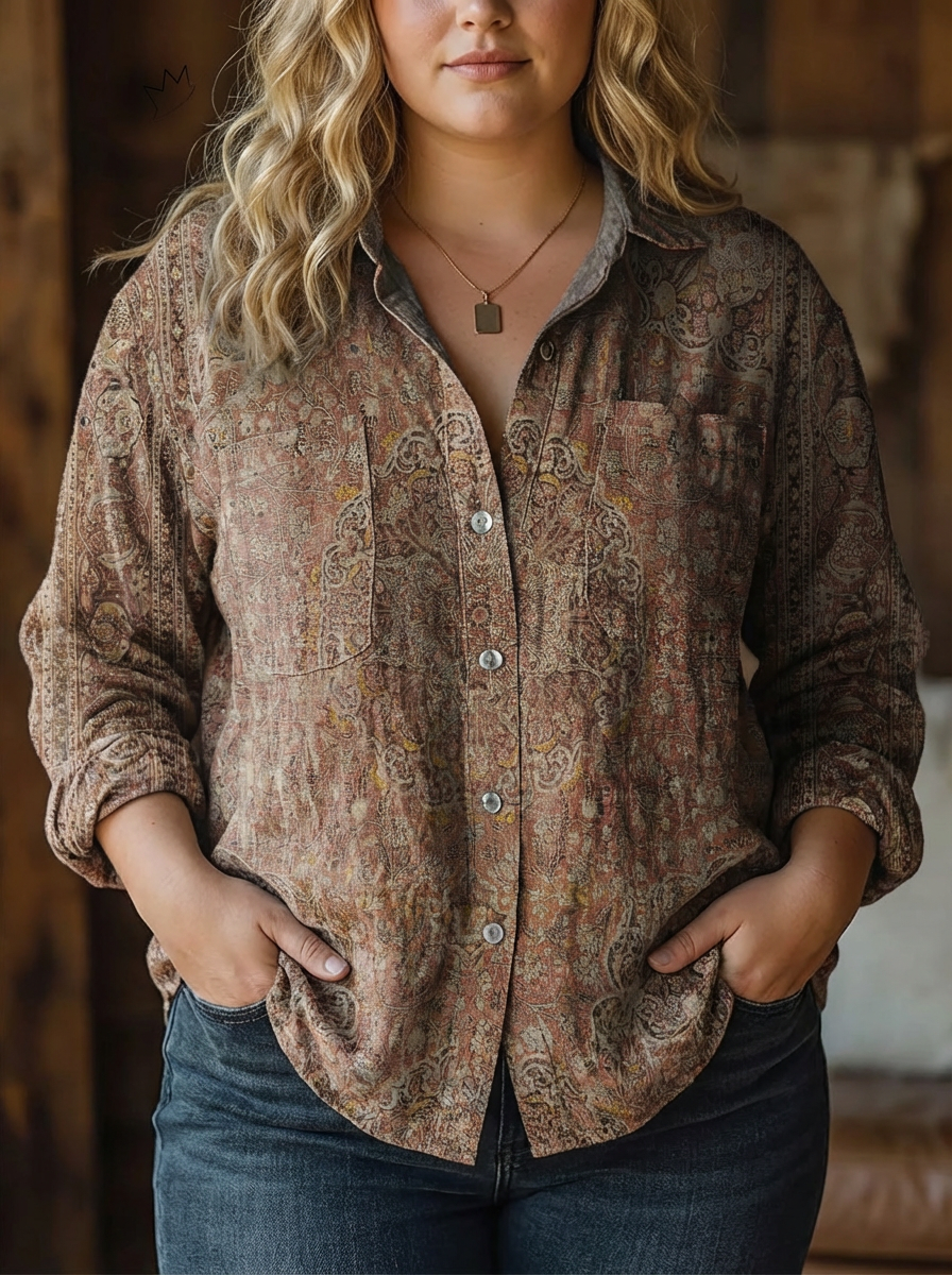 Rachel | Chemise Vintage en Coton