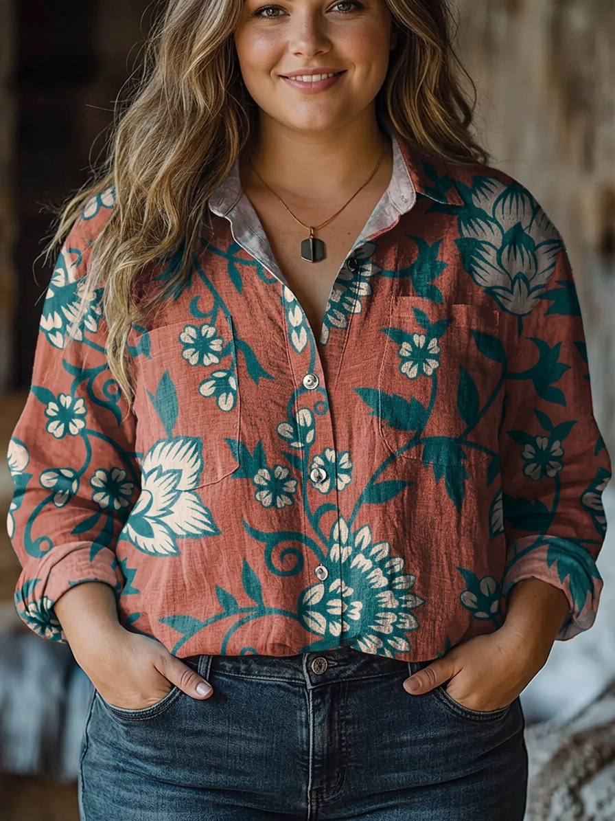 Judith | Blouse Fleurie Vintage