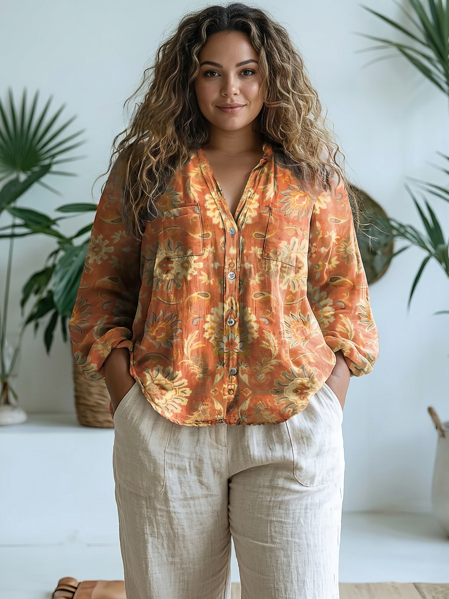 Prenda Fleural Vintage Melanie