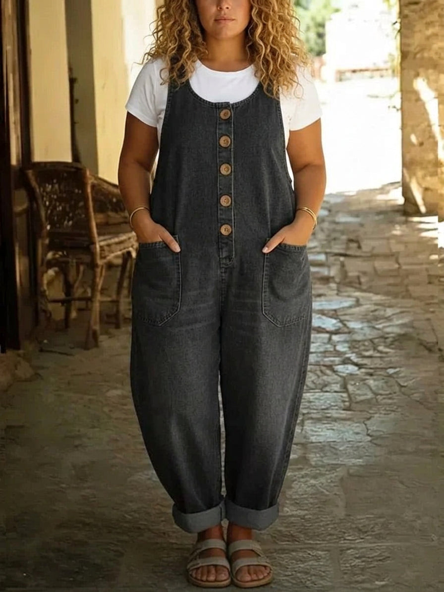 Ruth | Salopette en Jean Vintage