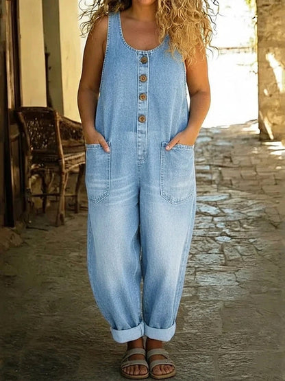 Ruth | Salopette en Jean Vintage