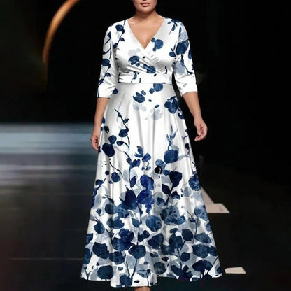Ysa | Robe Chic avec Imprimé Fleural