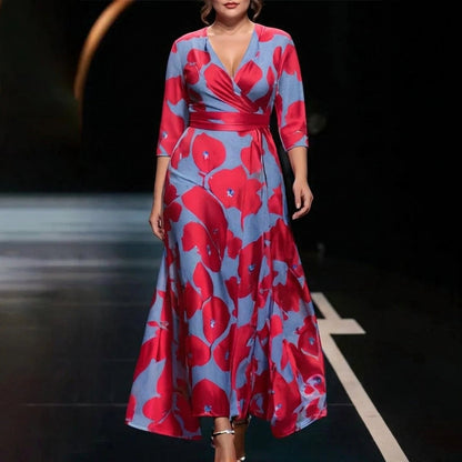 Ysa | Robe Chic avec Imprimé Fleural